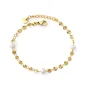 Preview: Edelstahlarmband Pearl Essence mit Perlen